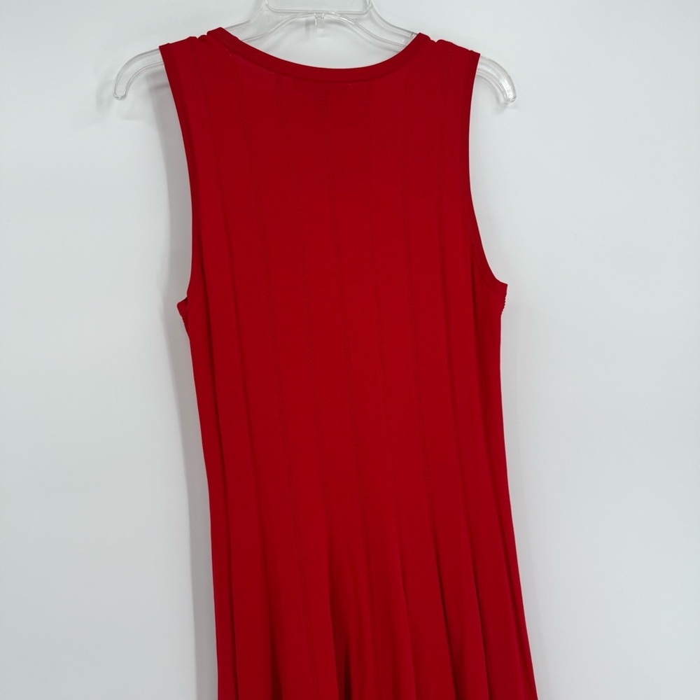 Lauren Ralph Lauren Red Midi Dress - Picture 8 of 9